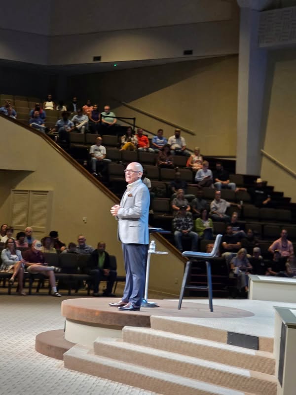 The One City Church prayer gathering shown in Tony Ashrafi’s post about a day of prayer and community outreach.